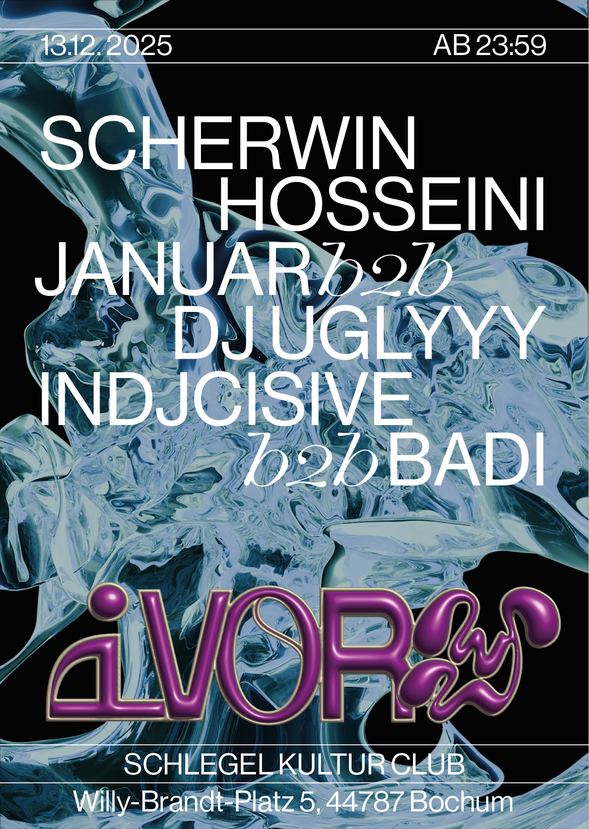 IVORY Clubnight @SchlegelKulturClub